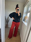 Wide Leg Trousers
