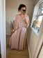 Linen Floaty Trousers - Blush