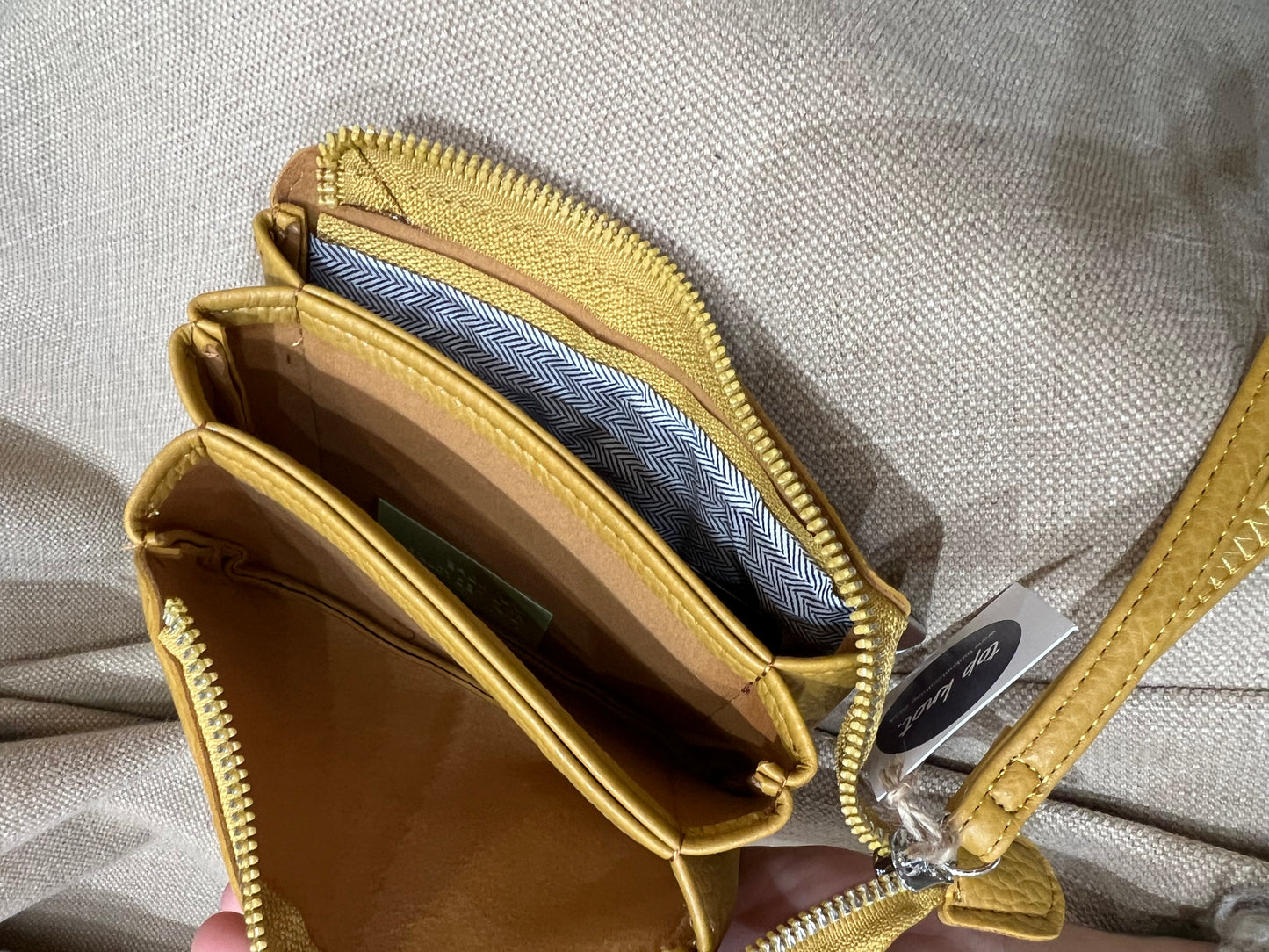 Wristlet Purse - Mustard