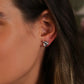 Peace of Mind - Silver Plated Infinity Knot Earrings