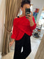 Wrap Knit - Red