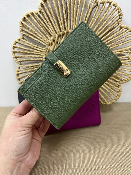 Multi Compartment Purse - Sage