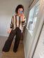 Wrap Knit - Stripe Blush