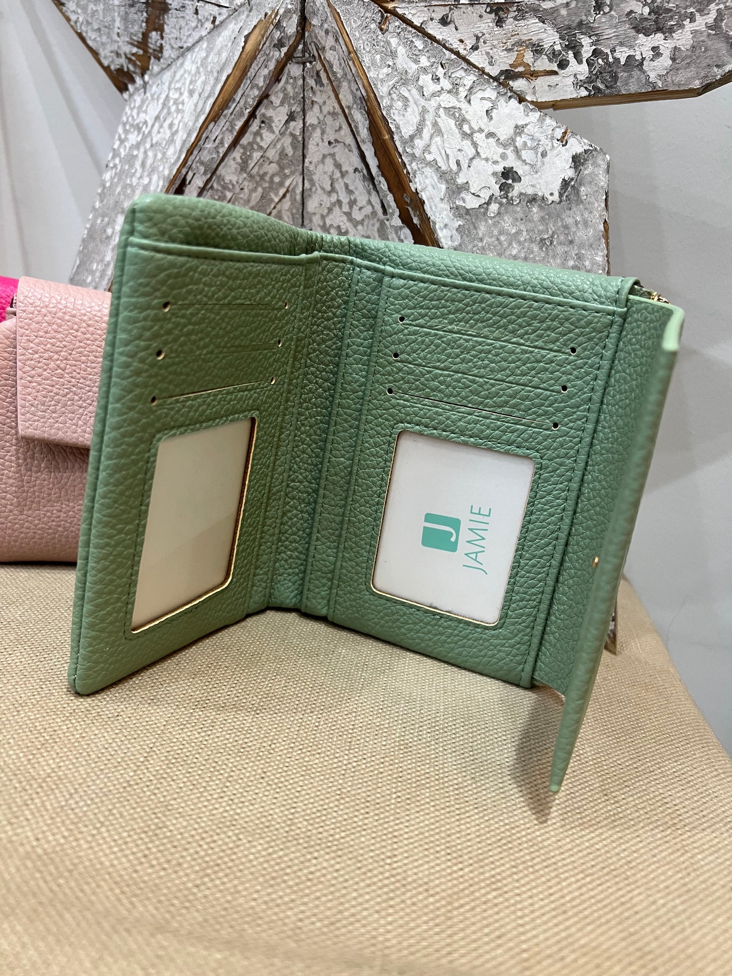 Multi-compartment Purse - Sage