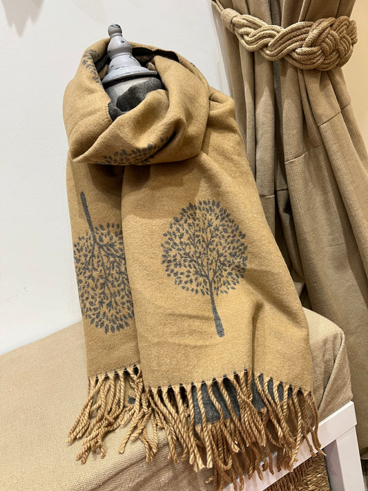 Reversible Scarf - Tree of Life