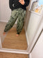 Camo Barrel Leg Trousers