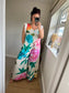 Fly Floral Jumpsuit - White