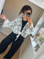 Crochet Shrug - Cream