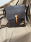 Satchel Crossbody Bag - Chocolate