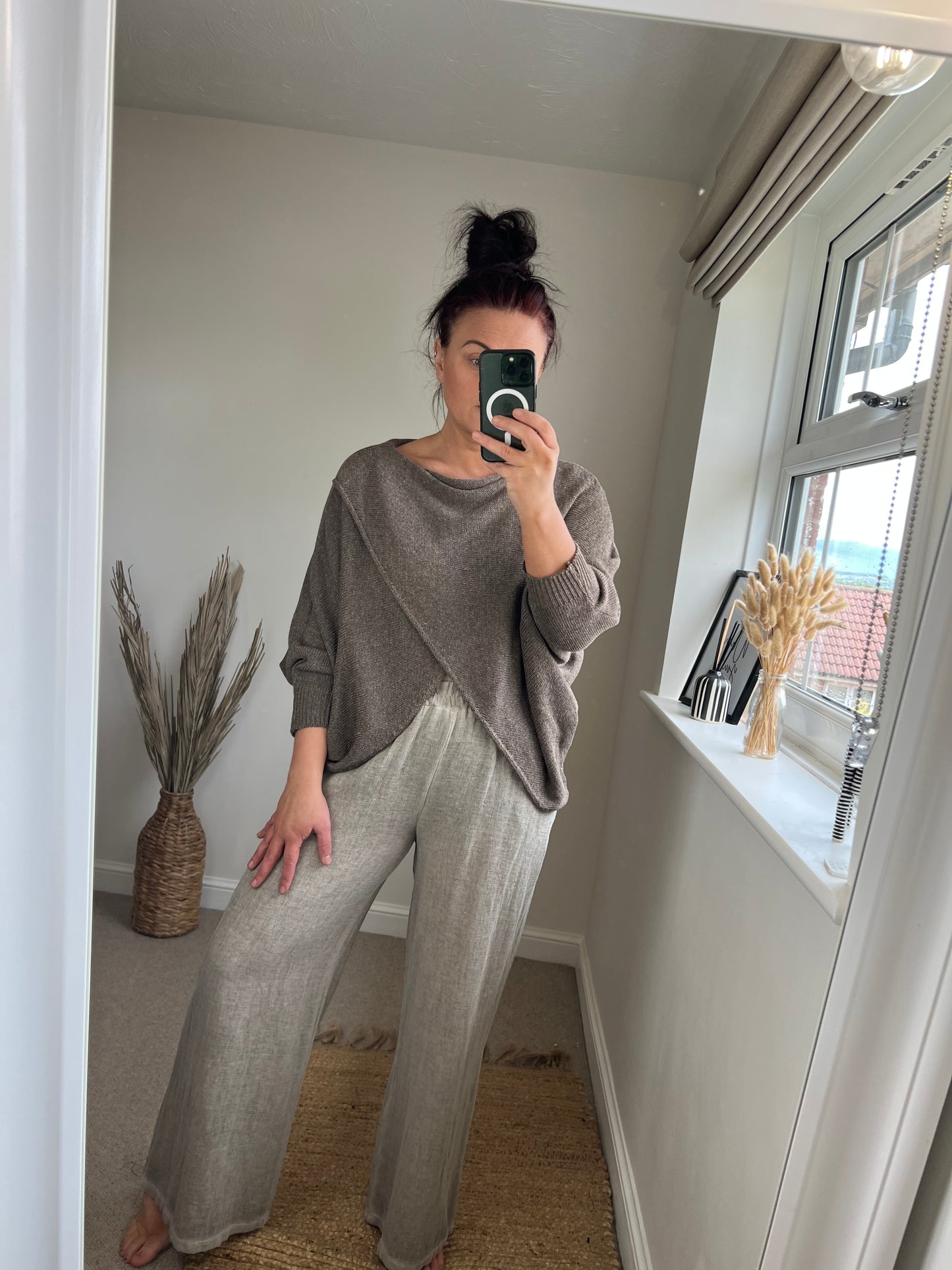Wrap Knit - Taupe