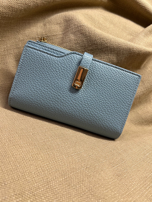 Multi Compartment Purse - Blue