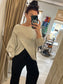 Wrap Knit - Beige