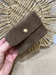 Leather Purse - Suede Taupe