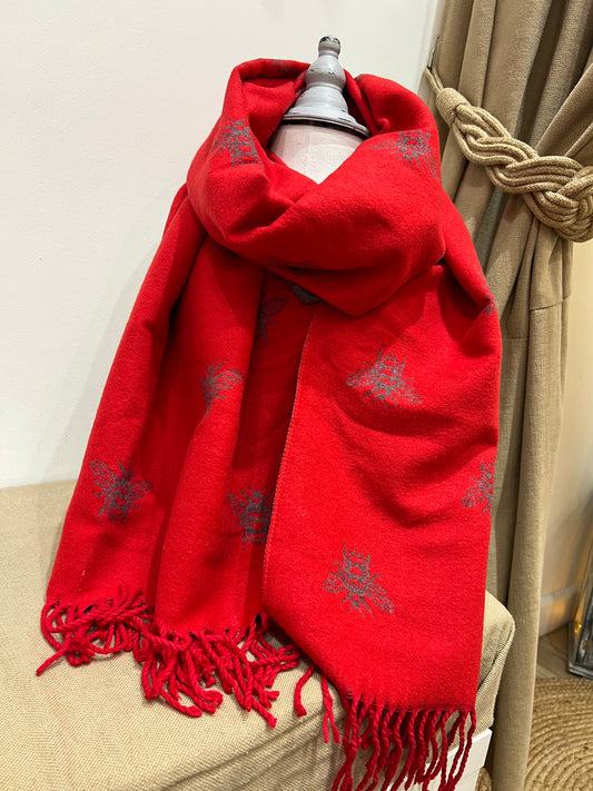 Reversible Scarf - Bee
