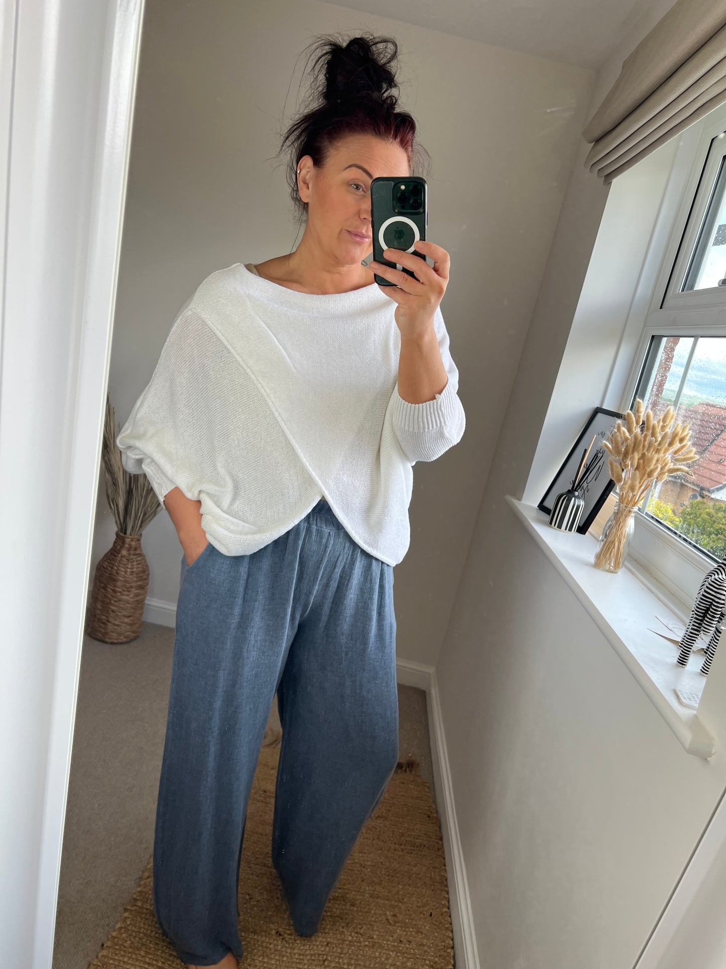 Wrap Knit - White