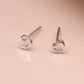 Peace of Mind - Sterling Silver Tiny Hearts
