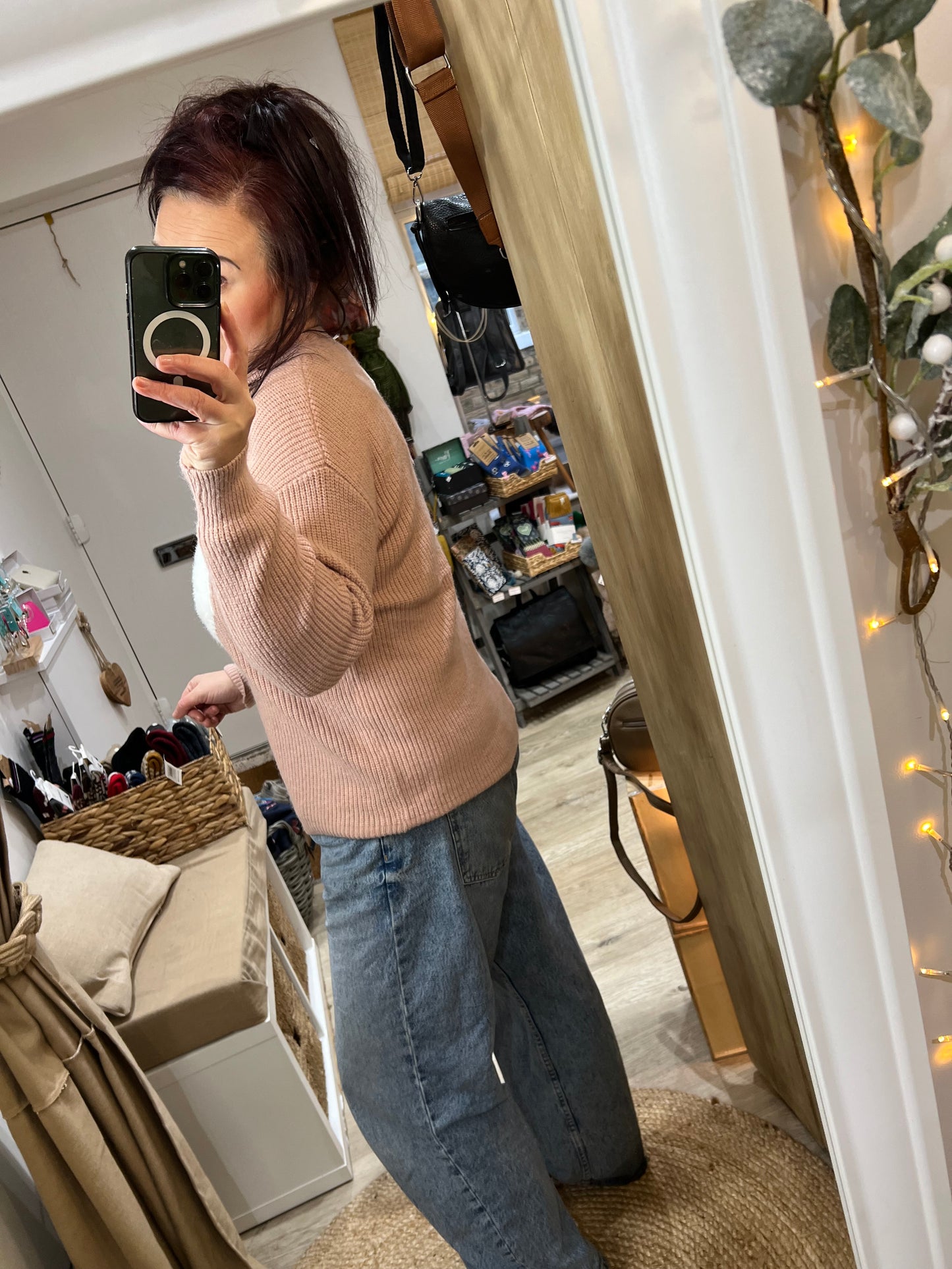 Heart Jumper - Blush