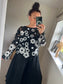 Crochet Jumper - Black