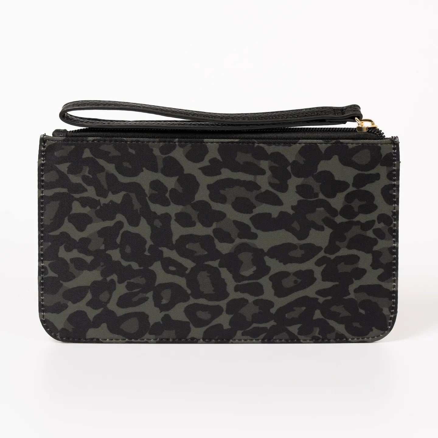Passport Holder Wallet - Leopard Khaki