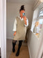 Chunky Knit Tank Top - Beige (2 sizes)