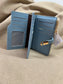 Multi Compartment Purse - Blue