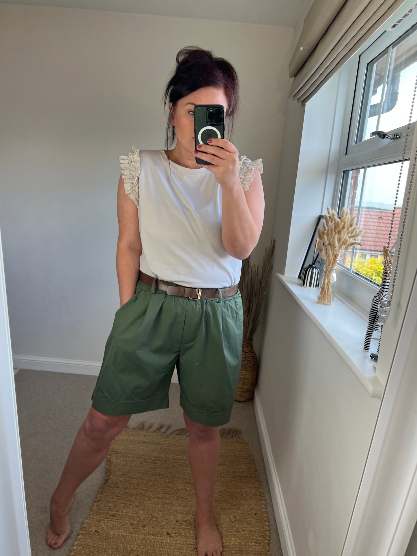 Cotton Shorts - Khaki