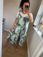 Tie Dye Jumpsuit - Khaki