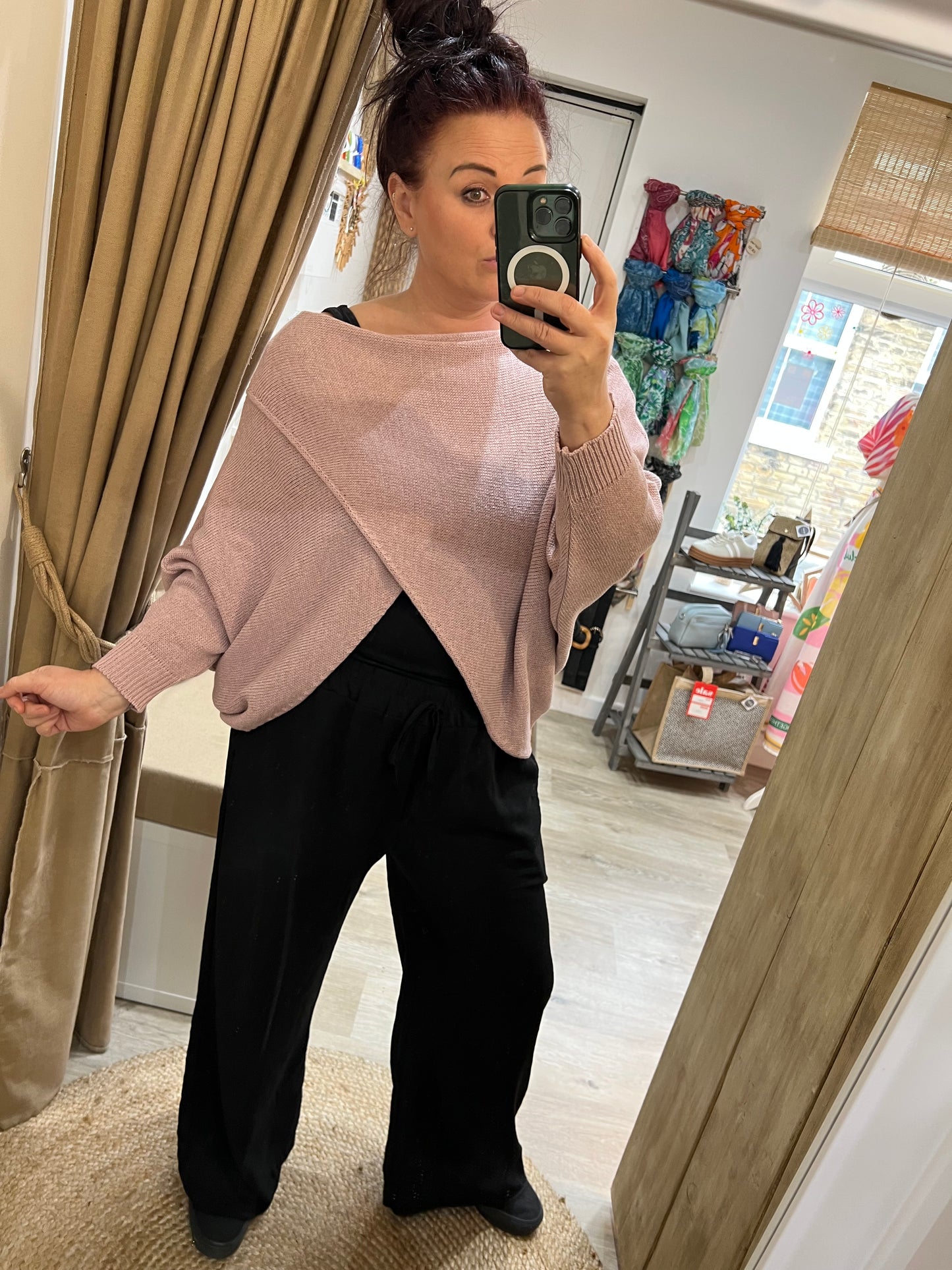 Wrap Knit - Blush
