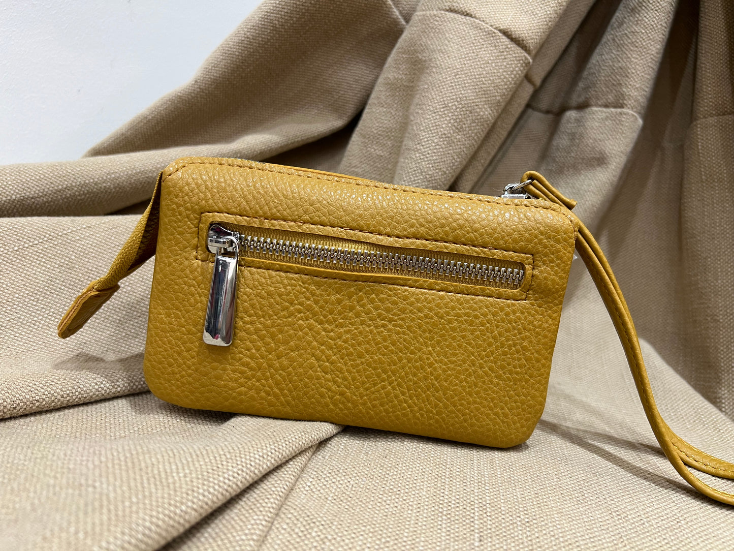 Wristlet Purse - Mustard