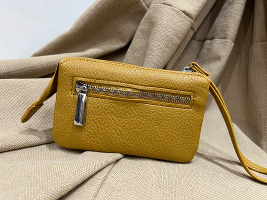 Wristlet Purse - Mustard