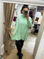 Roll Neck Jumper - Mint