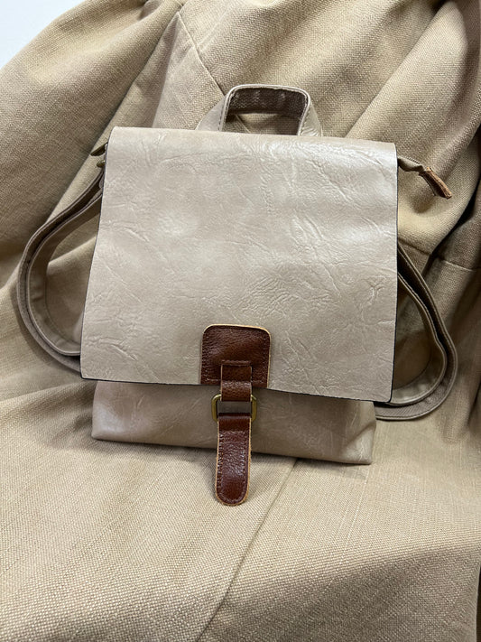 Small Rucksack - Beige