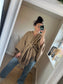 Knotted Cape - Beige