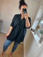 Broderie Anglaise Shirt - Black