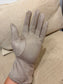Faux Suede Gloves - Taupe