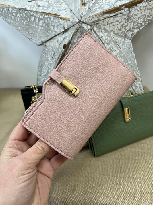 Multi Compartment Purse - Pink