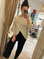 Wrap Knit - Beige