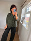 Leopard Shirt Jacket - Khaki