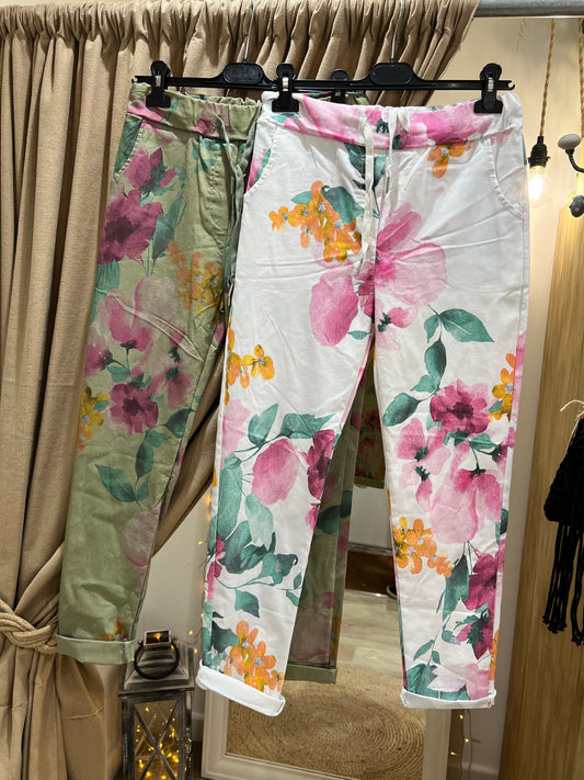 Floral Magic Trousers