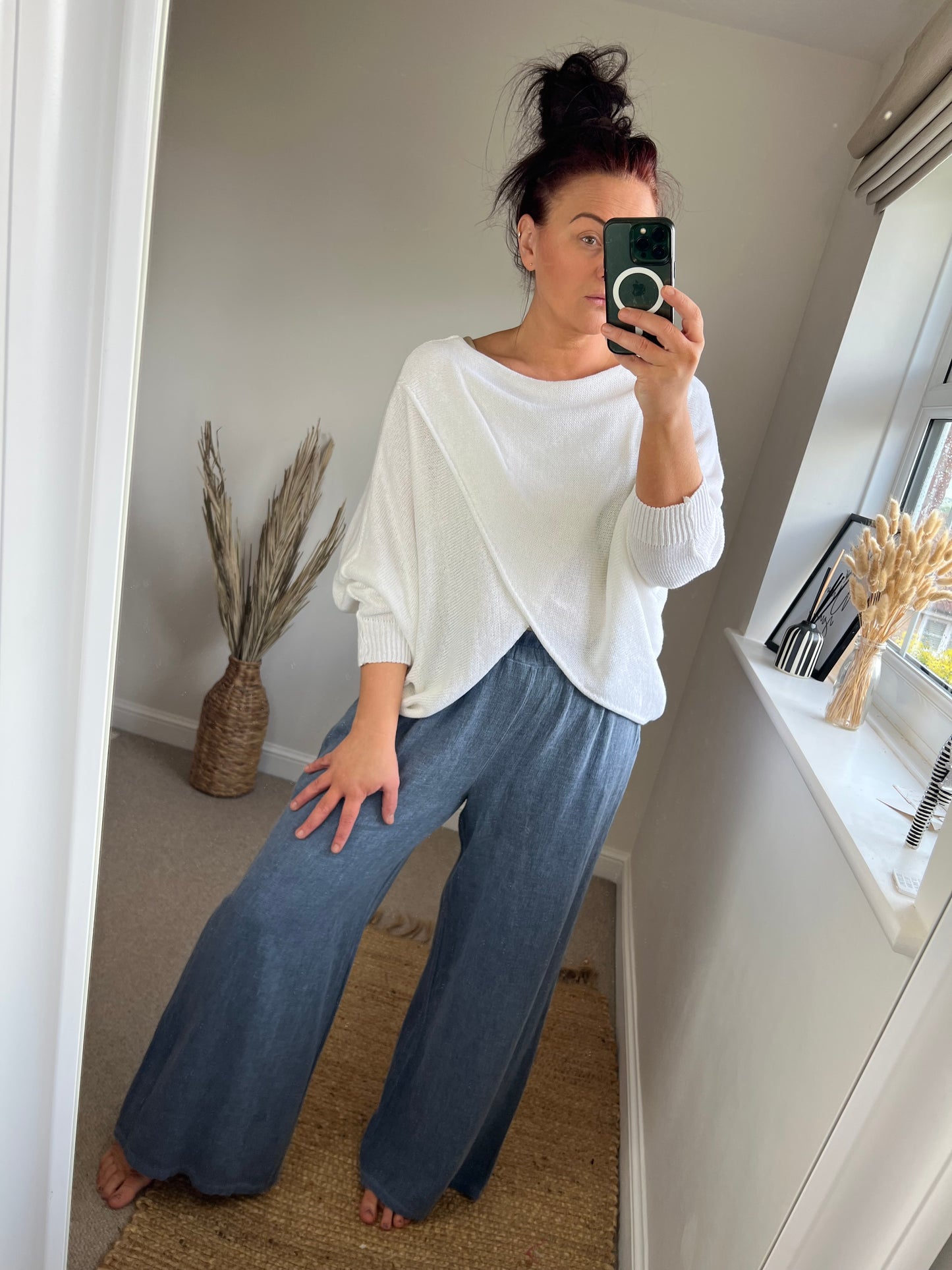 Wrap Knit - White
