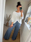 Wrap Knit - White