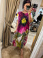 Tie Floral Dress