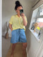 Denim Shorts - Mid
