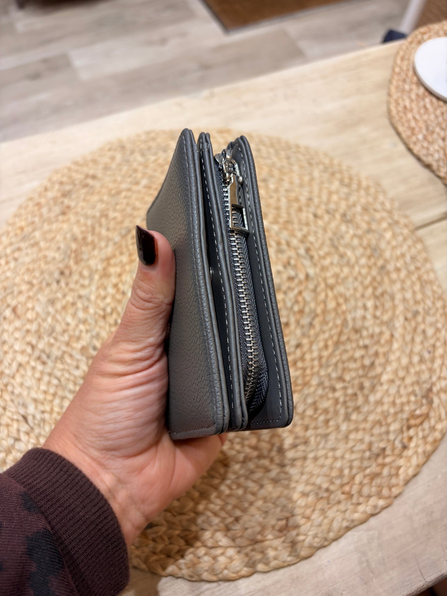 Small Purse - Charcoal