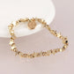 Peace of Mind - Silver Plated Gold Star Bracelet