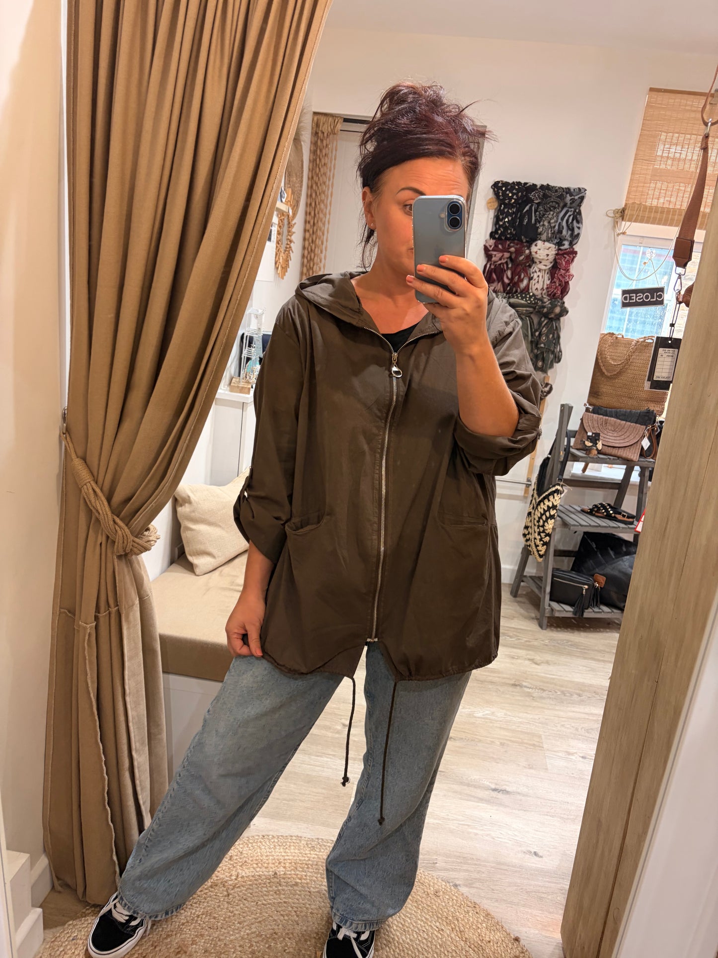 Lightweight Jacket - Chocolate