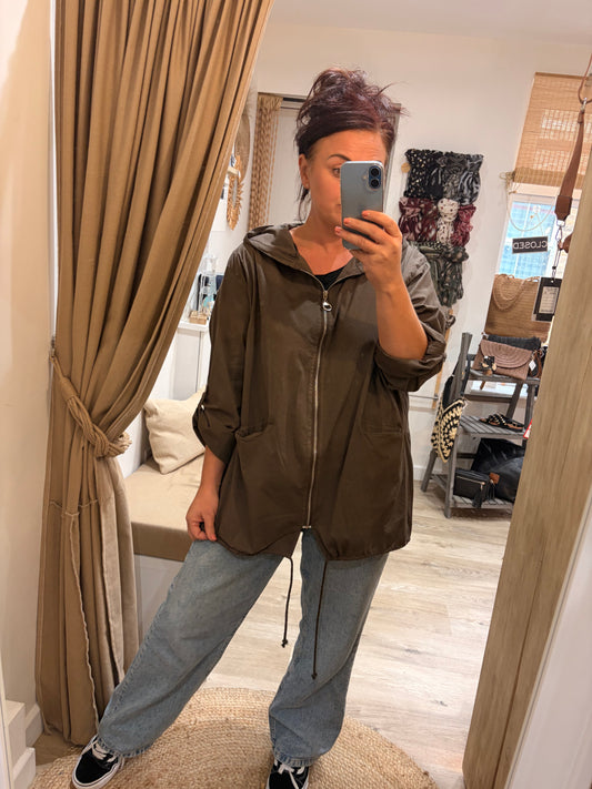 Lightweight Jacket - Chocolate