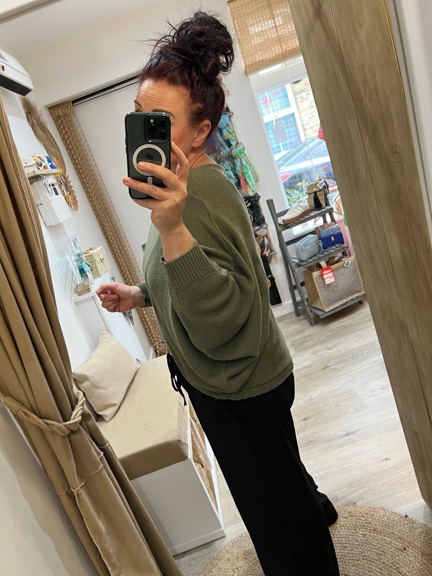 Wrap Knit - Khaki