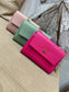 Multi-compartment Purse - Cerise