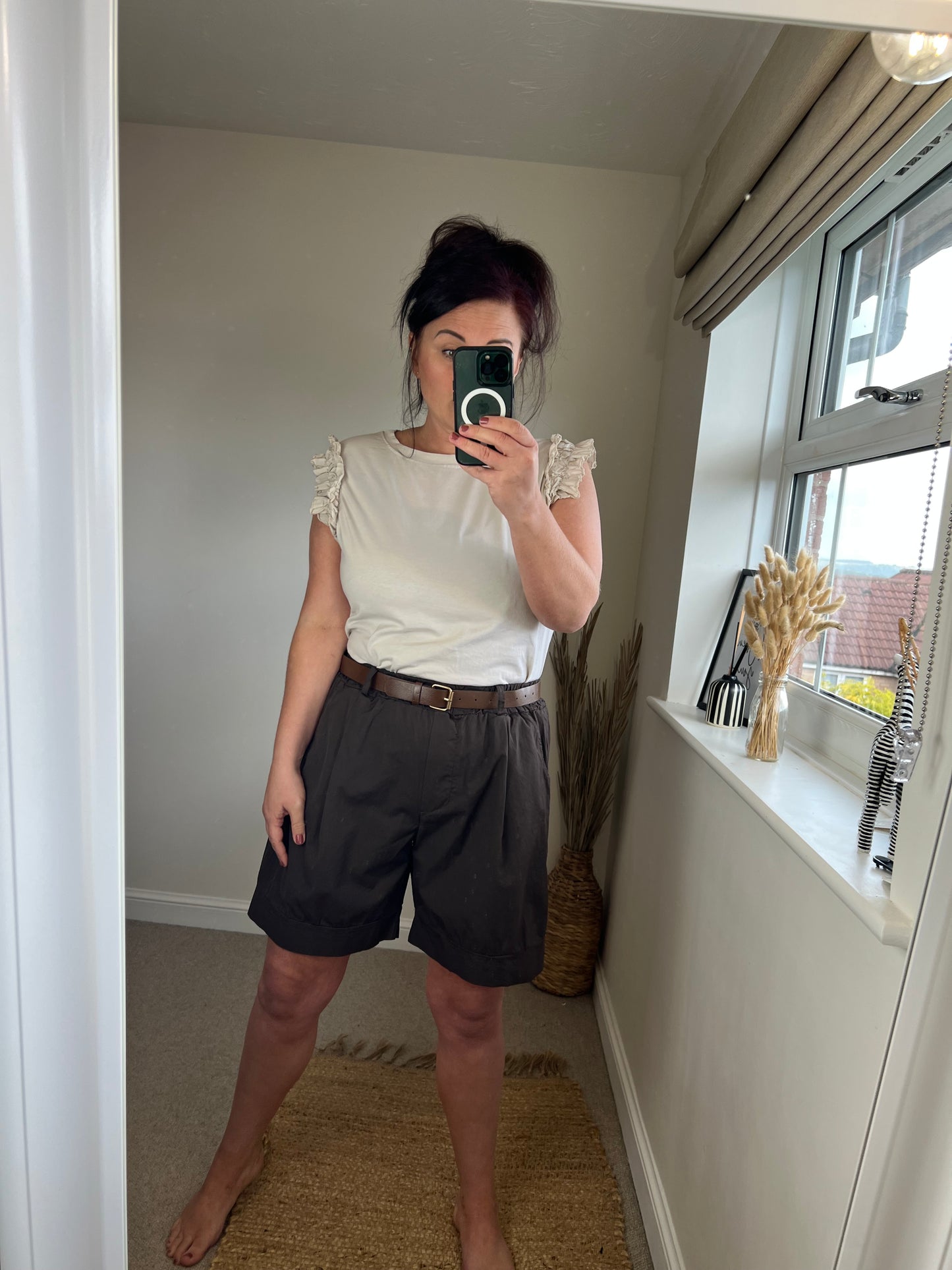 Cotton Shorts - Chocolate